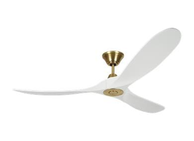 Monte Carlo Maverick Indoor/Outdoor 60" Ceiling Fan in Burnished Brass