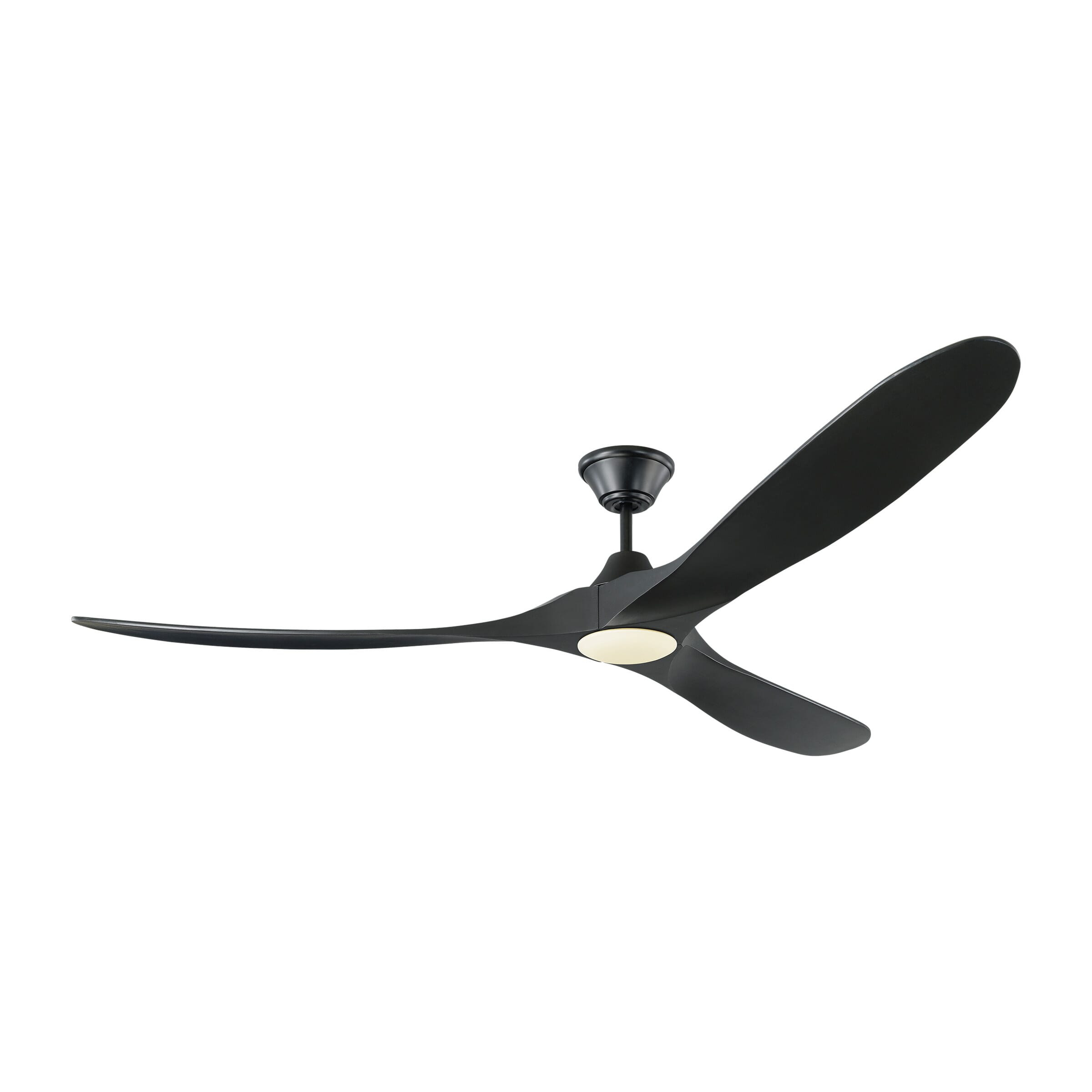 Monte Carlo Maverick Max LED 70" Indoor Ceiling Fan in Matte Black