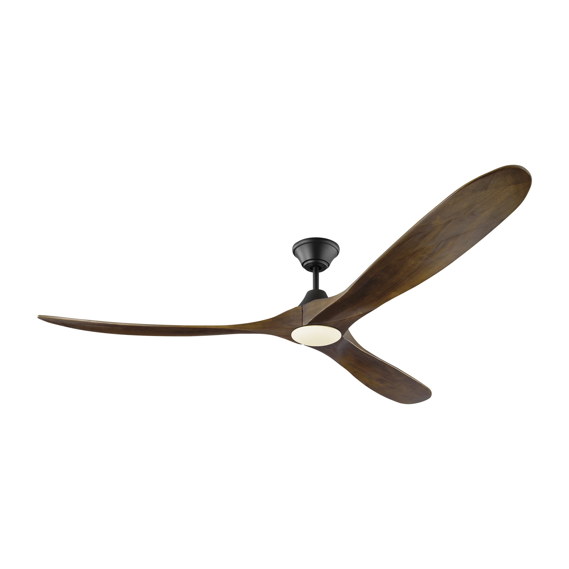 Monte Carlo Maverick Max LED 70" Indoor Ceiling Fan in Matte Black