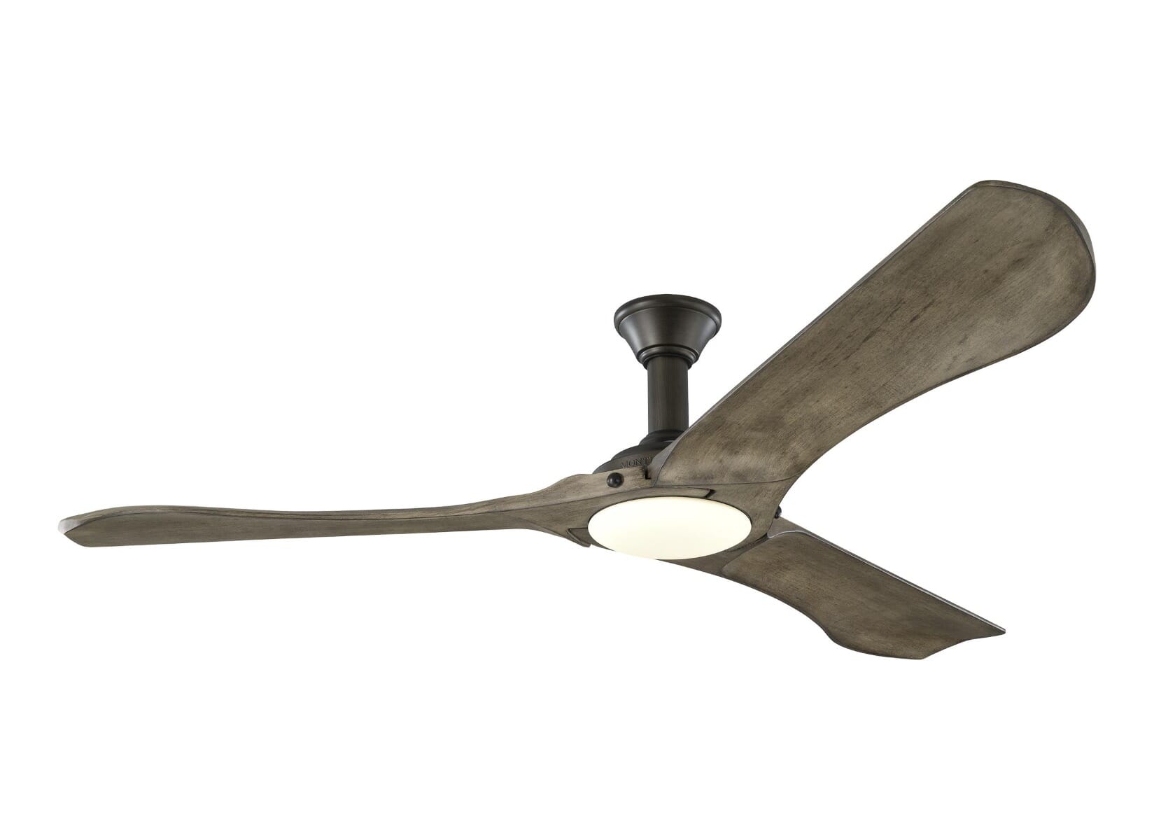 Monte Carlo Minimalist Max 72" Ceiling Fan in Aged Pewter