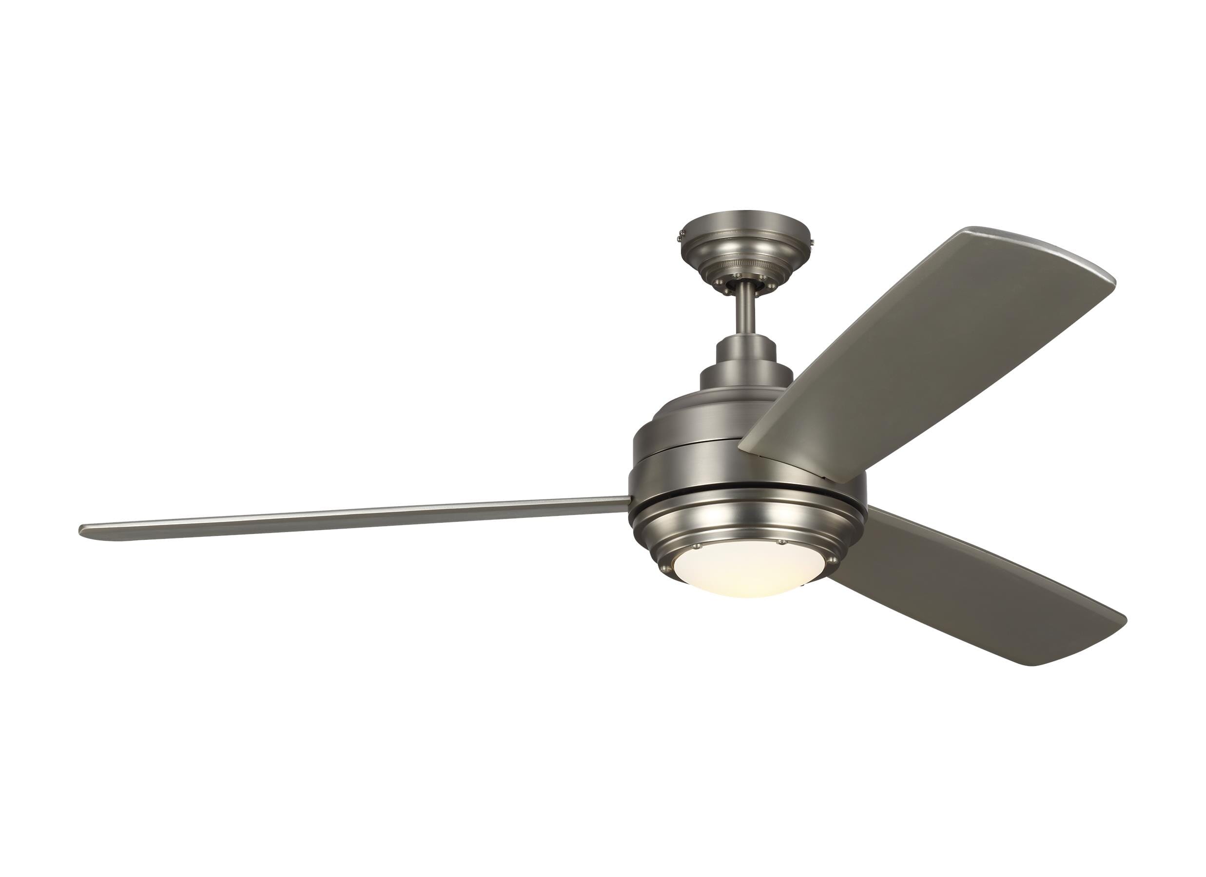 Monte Carlo Aerotour 56" Indoor Ceiling Fan in Satin Nickel