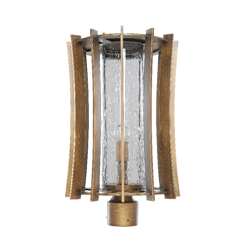 Kalco Ronan 20" Outdoor Post Light in Modern Bronze