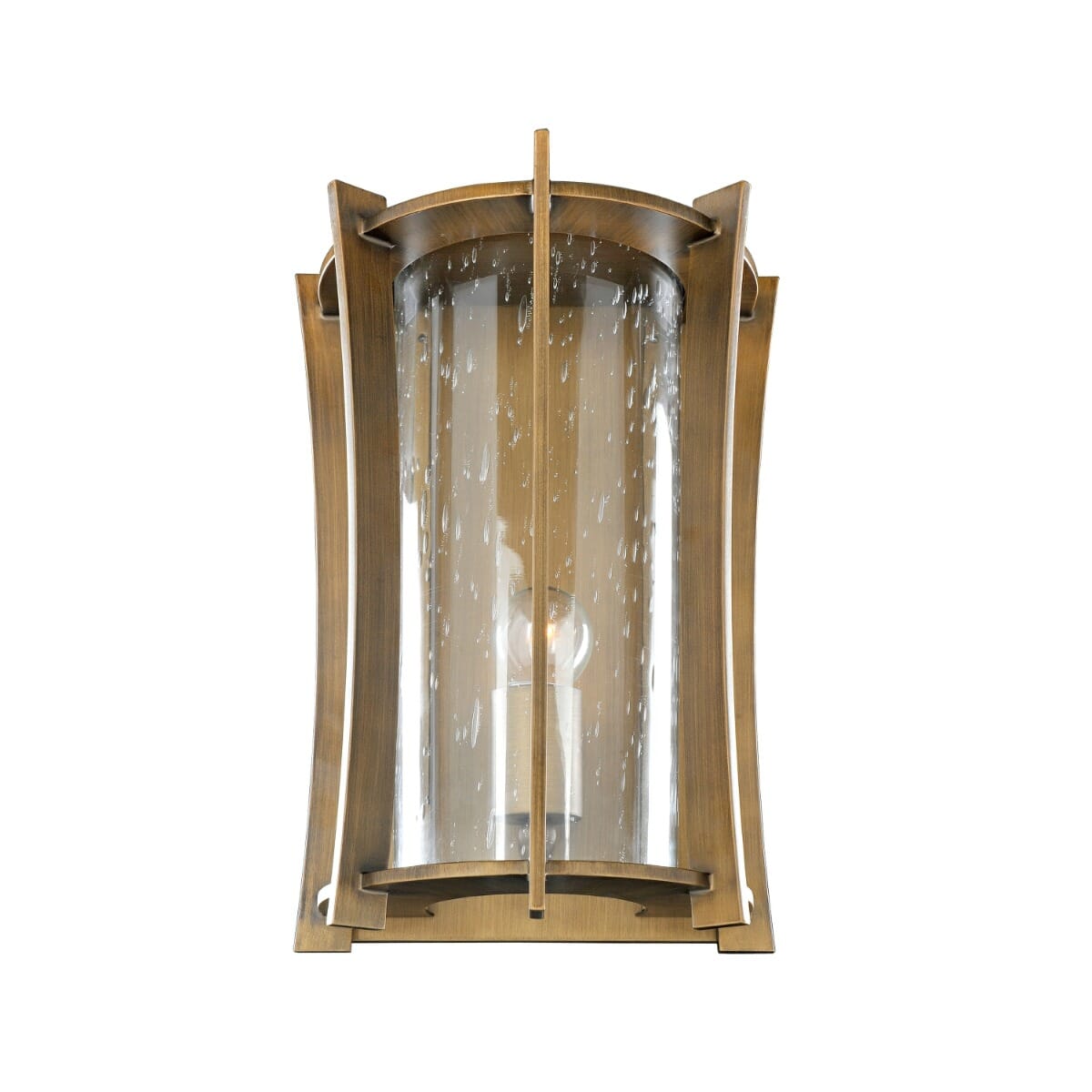 Kalco Ronan 12" Outdoor Wall Light in Modern Bronze