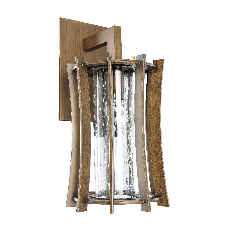 Kalco Ronan 18" Outdoor Wall Light in Modern Bronze