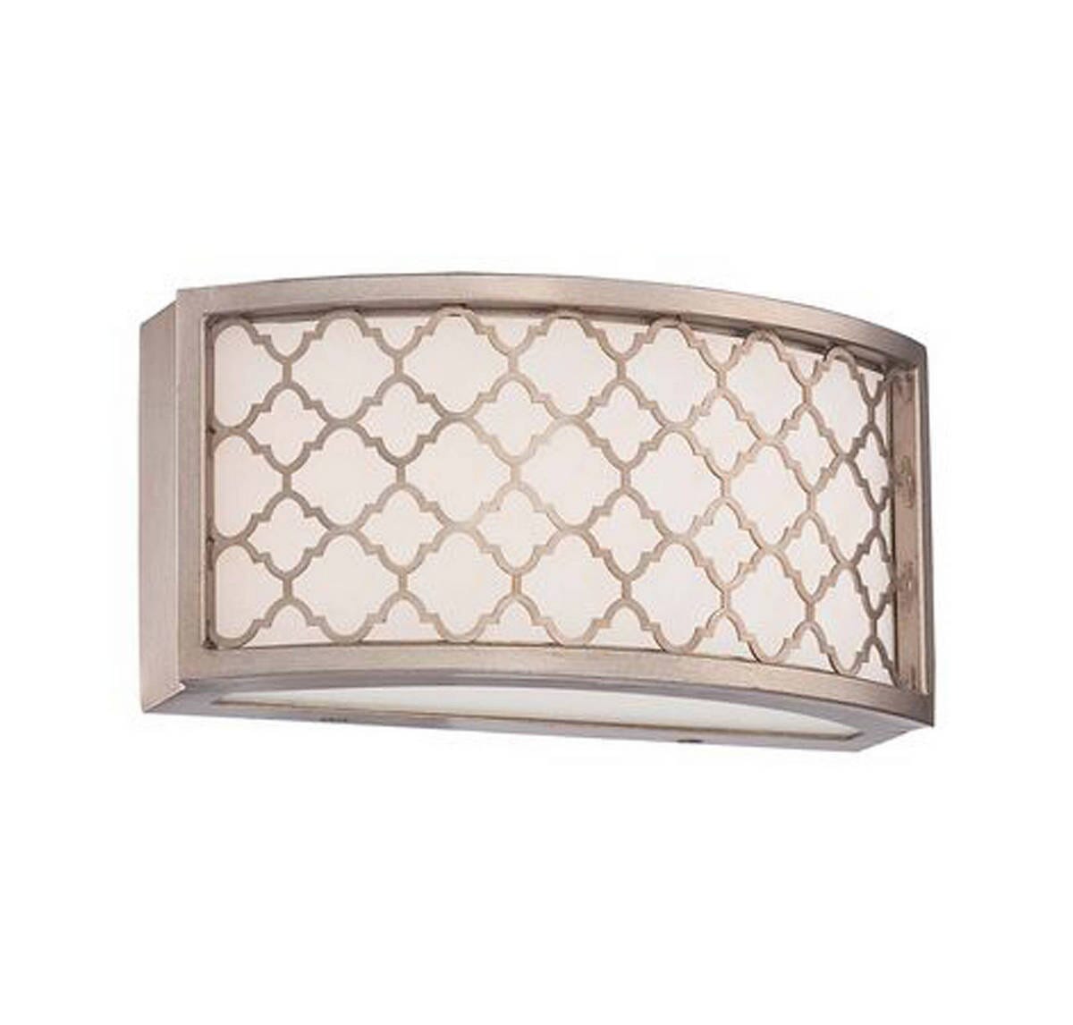 Minka Lavery Westwood Court 10" Quatrefoil Bathroom Vanity Light in Champagne Gold