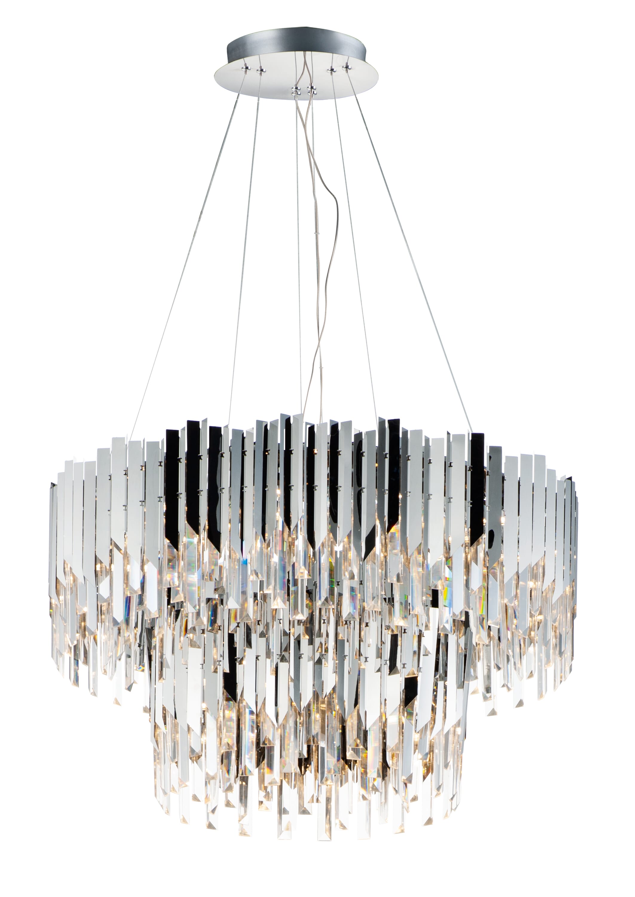 Maxim Paramount 16-Light Pendant Light in Polished Chrome