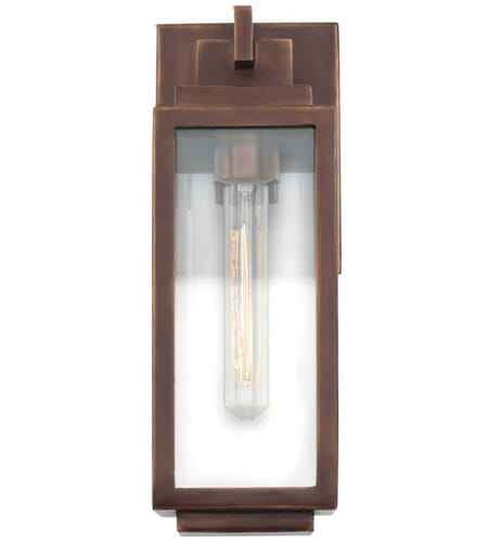 Kalco Chester Outdoor Wall Light in Copper Patina