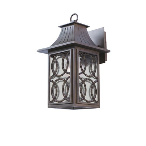 Kalco Monterey Outdoor 15" Outdoor Wall Light in Aged Bronze