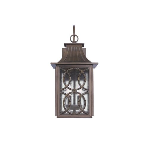 Kalco Monterey Outdoor 2-Light 22" Outdoor Wall Light in Aged Bronze