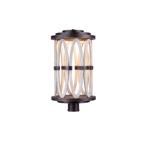 Kalco Belmont Outdoor 24" Outdoor Post Light in Florence Gold