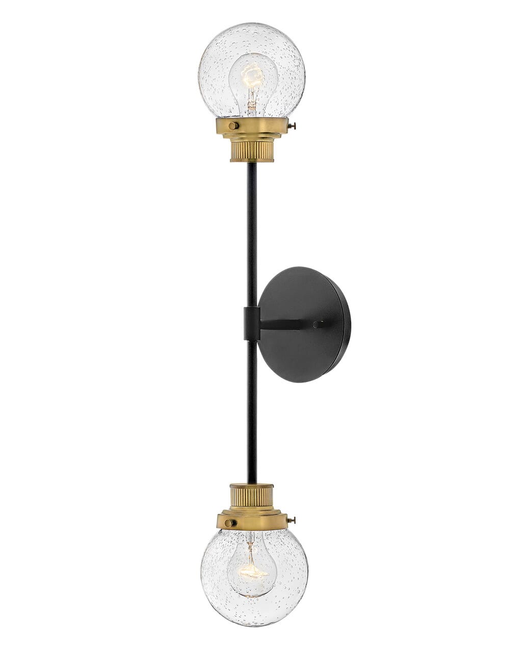 Hinkley Poppy 2-Light 28" Wall Sconce in Black