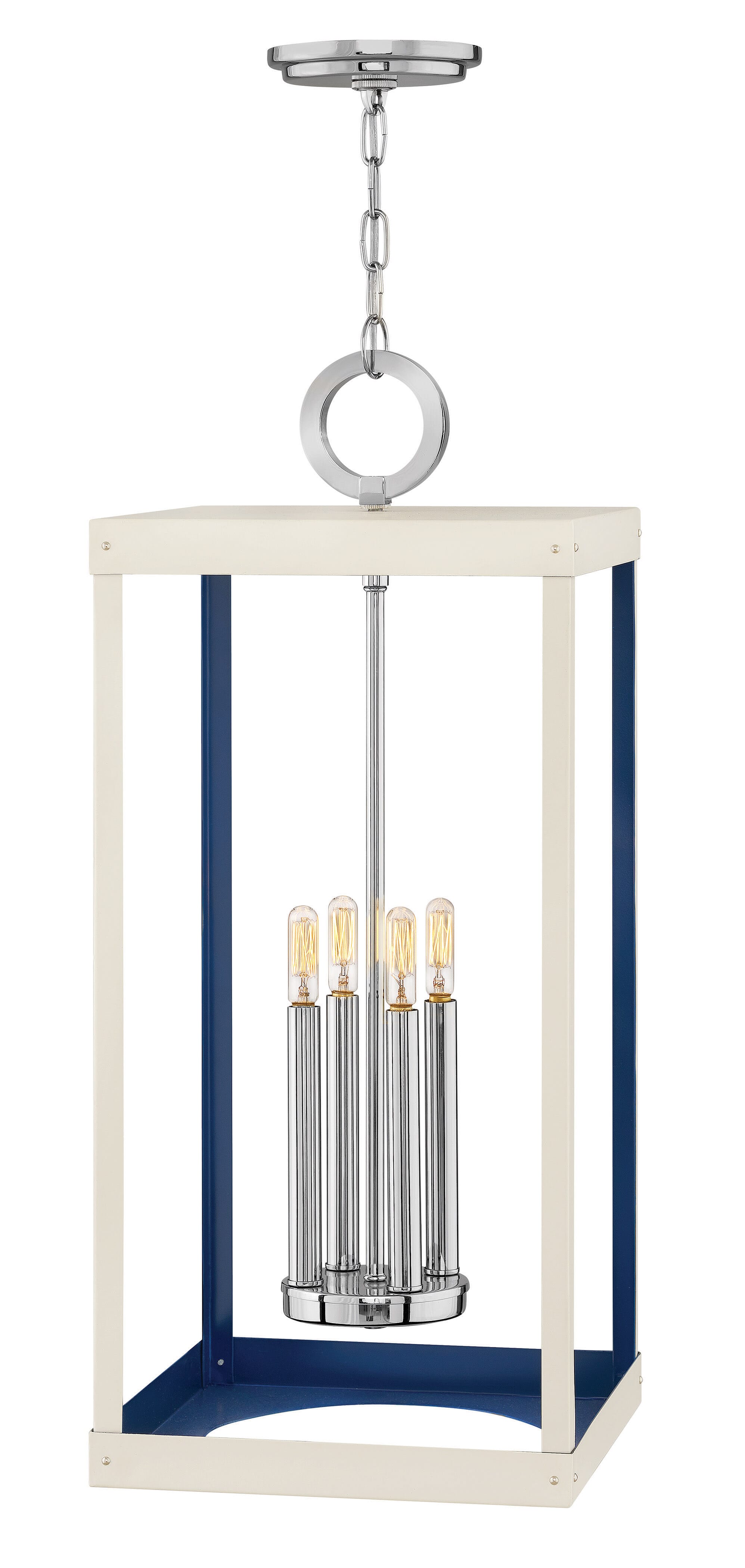 Hinkley Porter by Lisa McDennon 4-Light Pendant in Polished Nickel with Warm White