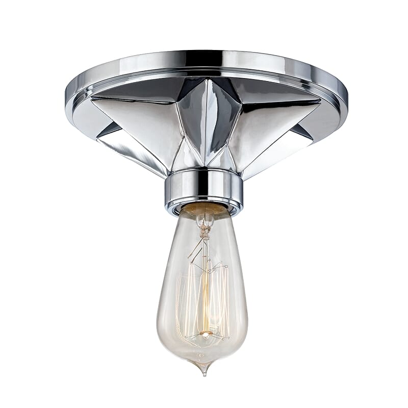 Hudson Valley Bethesda 7" Ceiling Light in Polished Chrome