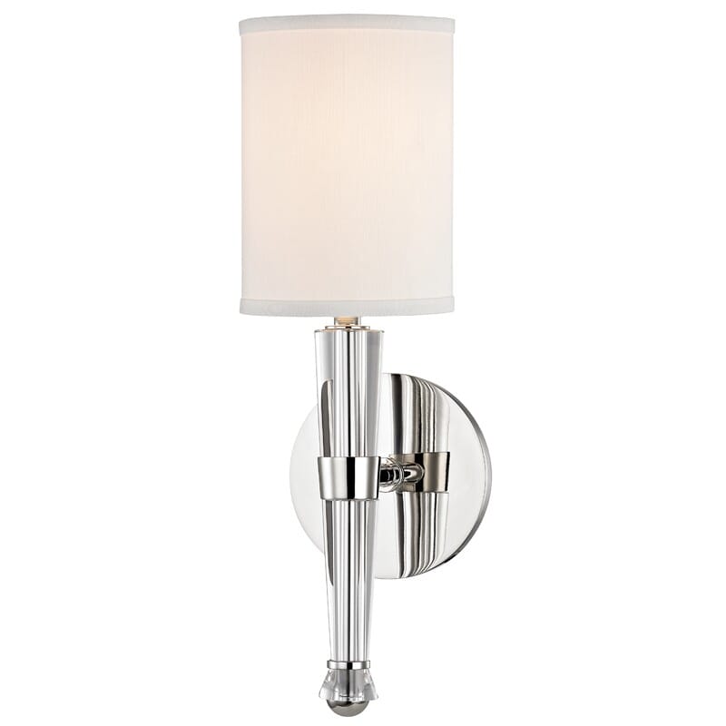 Hudson Valley Volta 15" Wall Sconce in Polished Nickel