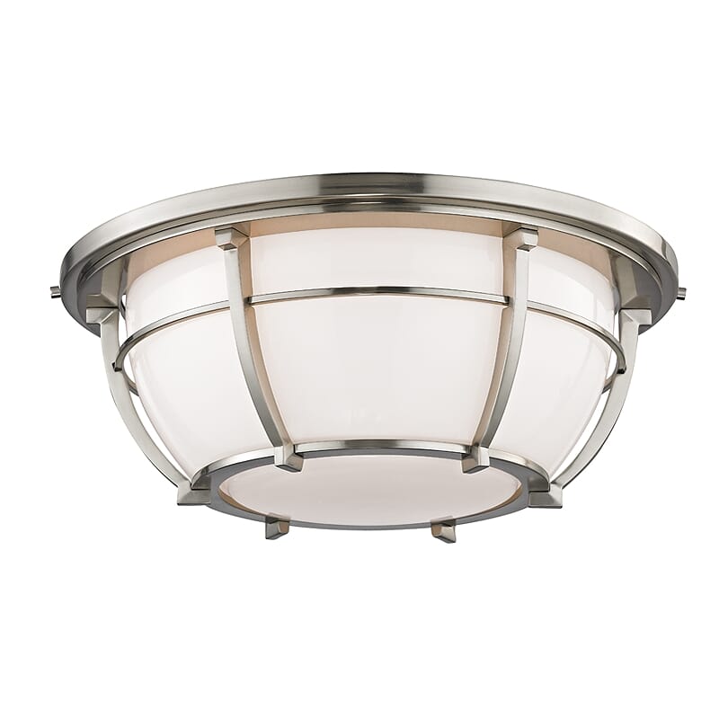 Hudson Valley Conrad 3-Light Ceiling Light in Satin Nickel