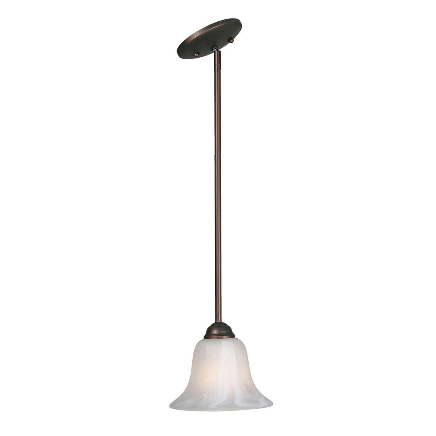 Golden 6" Mini Pendant in Rubbed Bronze