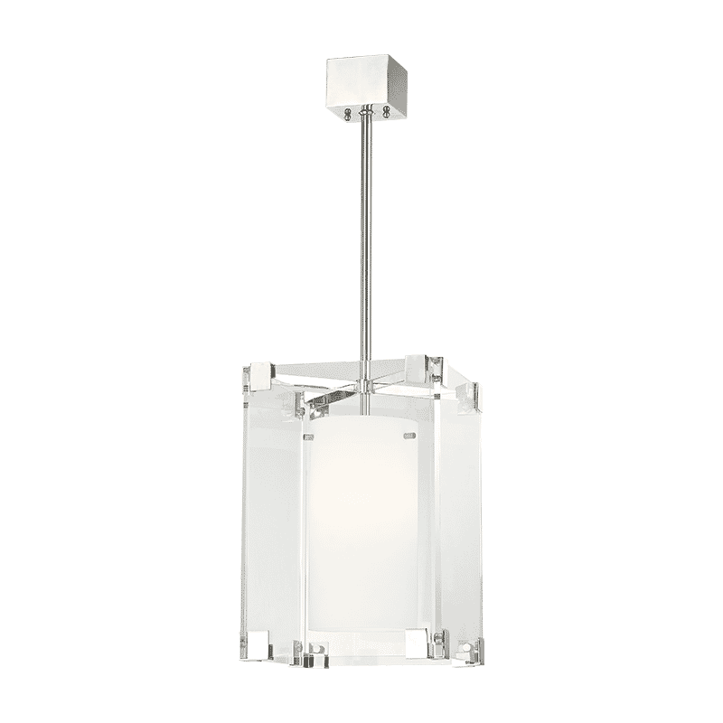 Hudson Valley Achilles 19" Mini Pendant in Polished Nickel