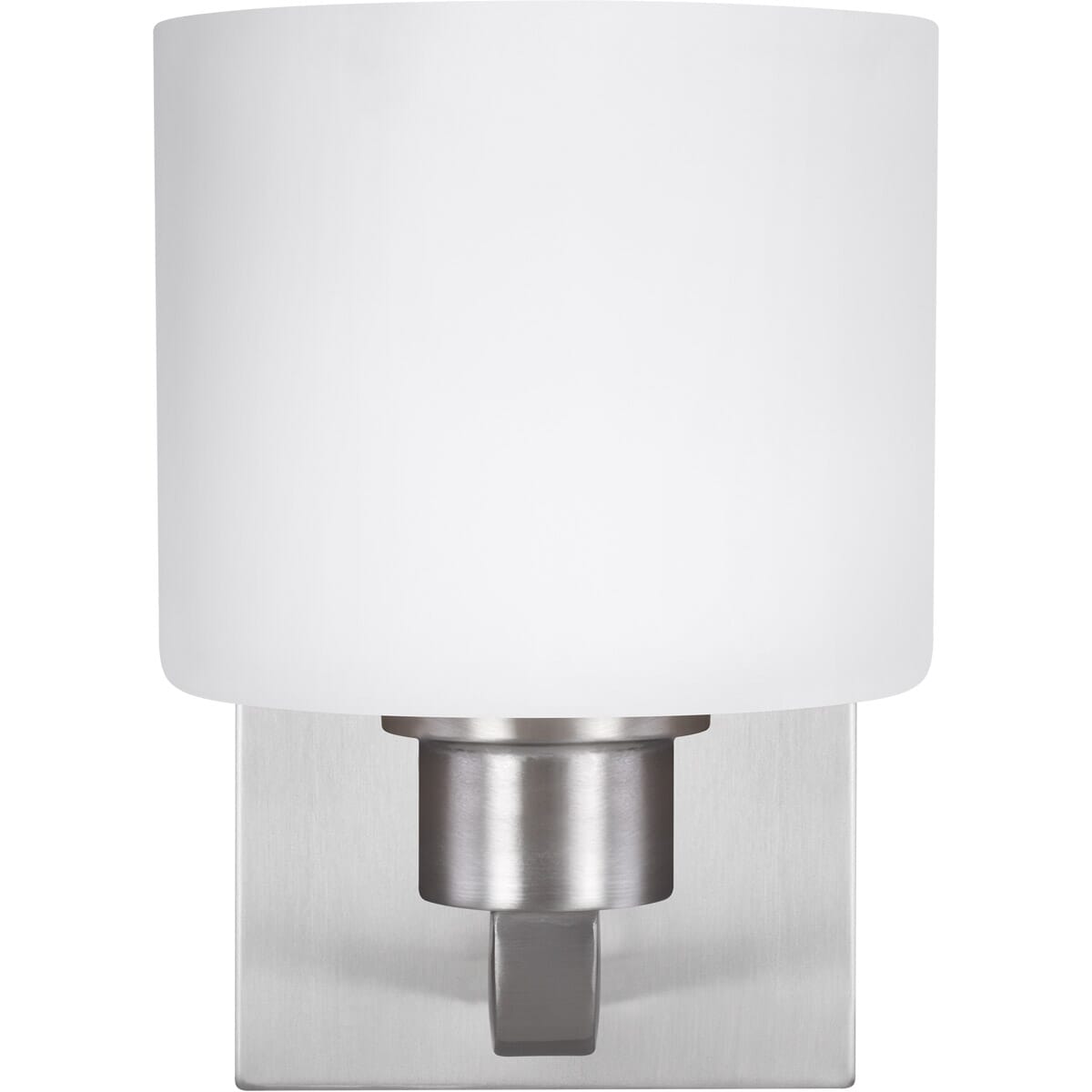 Sea Gull Canfield 8" Wall Sconce in Brushed Nickel