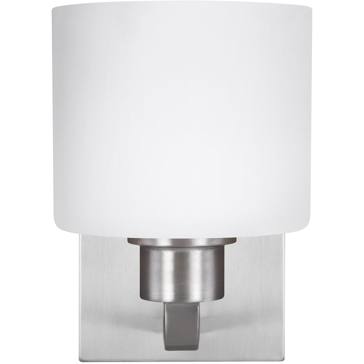 Sea Gull Canfield 8" Wall Sconce in Brushed Nickel