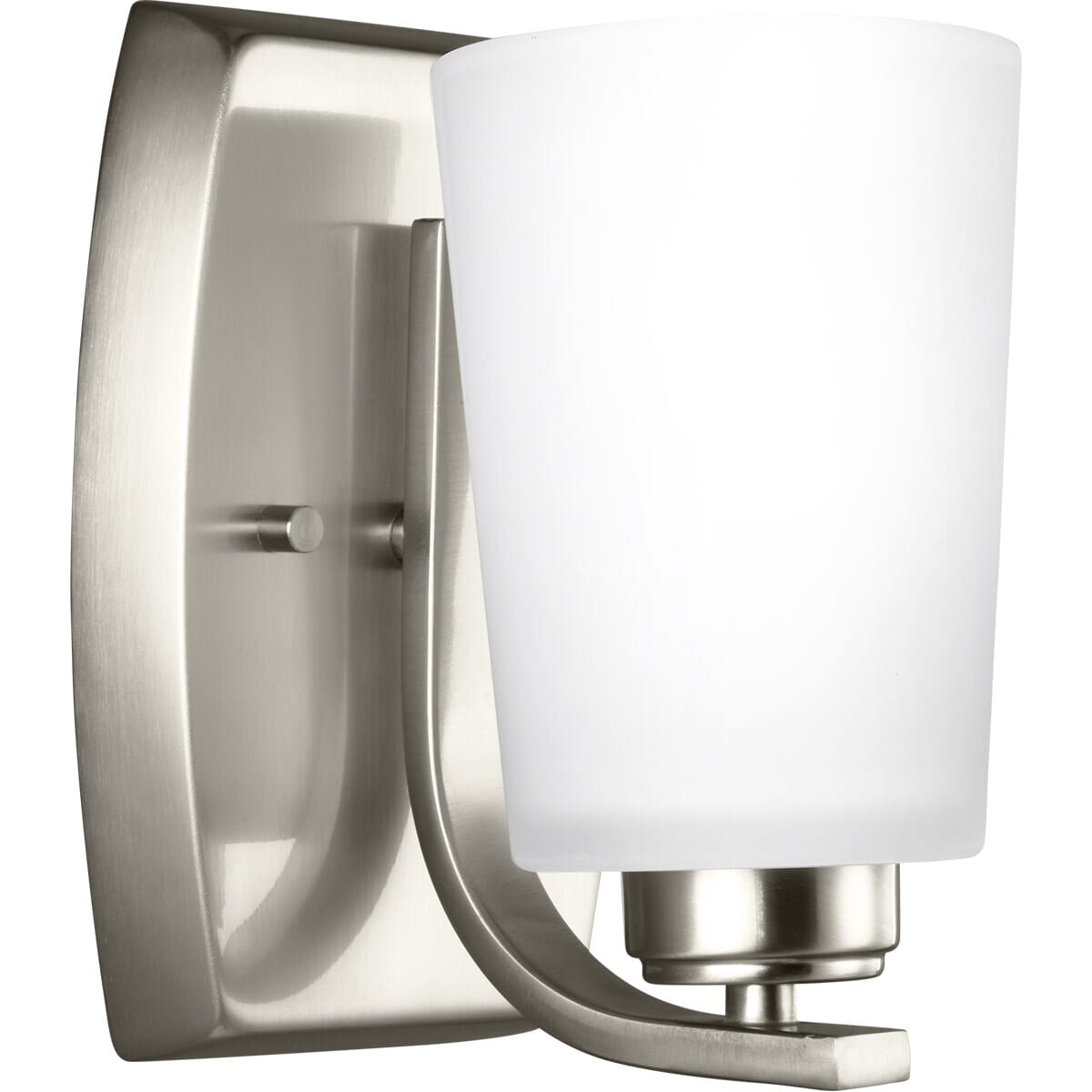 Sea Gull Franport 8" Wall Sconce in Brushed Nickel