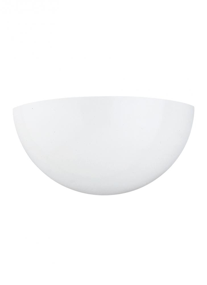 Sea Gull Decorative Wall Sconce 7" Wall Sconce in White