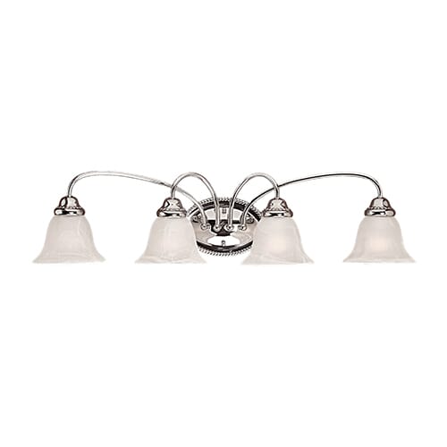 Millennium Lighting 400 Series 4-Light Bathroom Vanity Light in Chrome