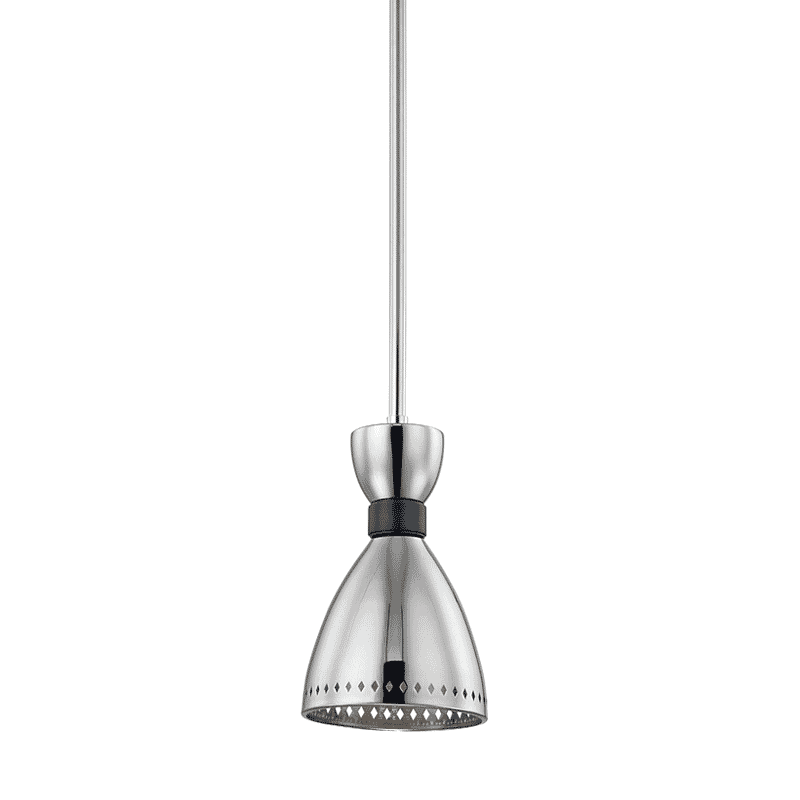 Hudson Valley Solaris 11" Pendant Light in Polished Nickel