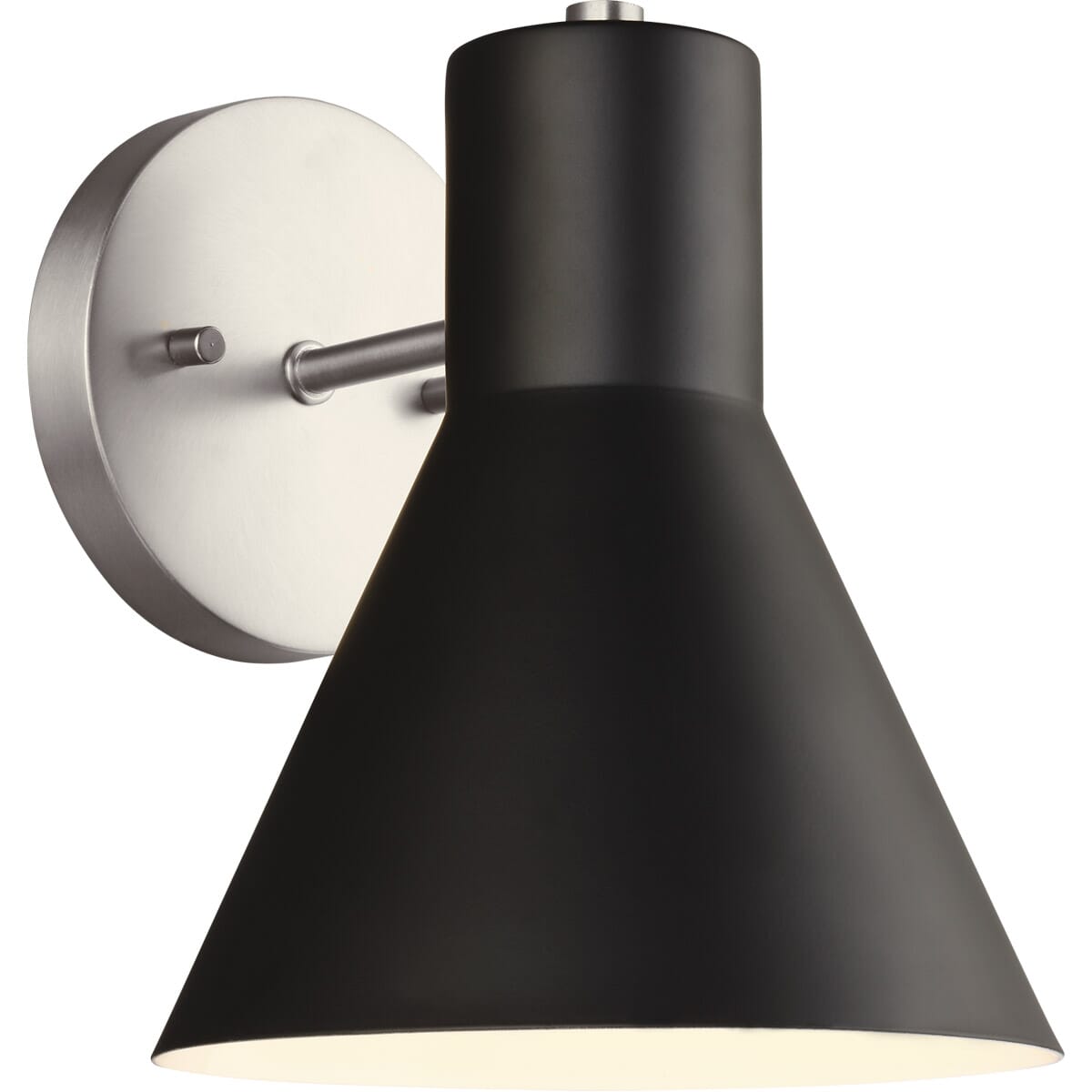 Sea Gull Towner 8" Wall Sconce in Brushed Nickel