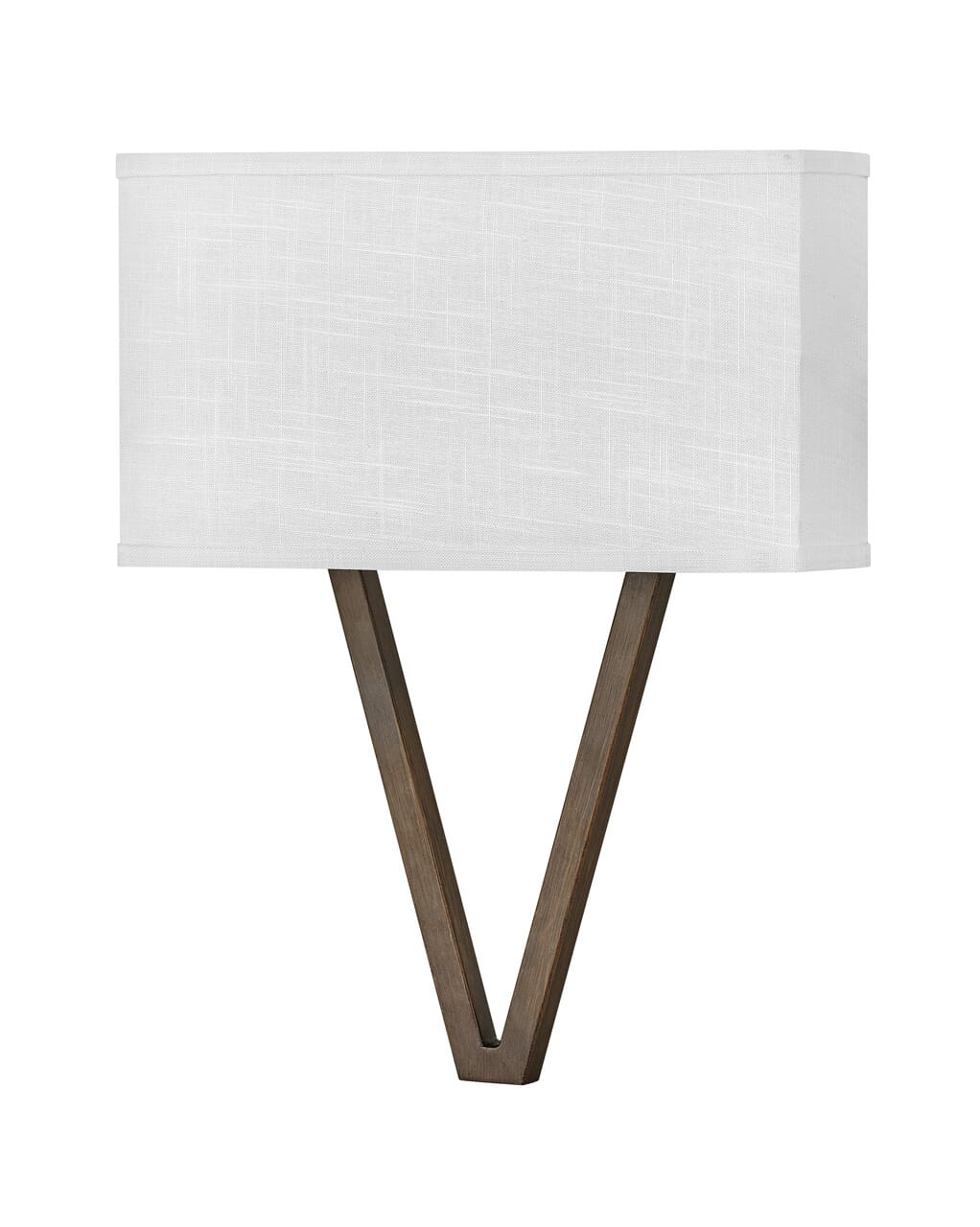 Hinkley Vector LED 19" Wall Sconce in Walnut