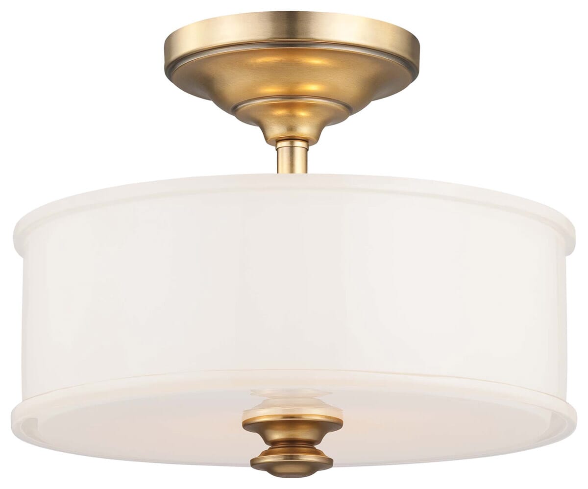 Minka Lavery Harbour Point Ceiling Light in Liberty Gold