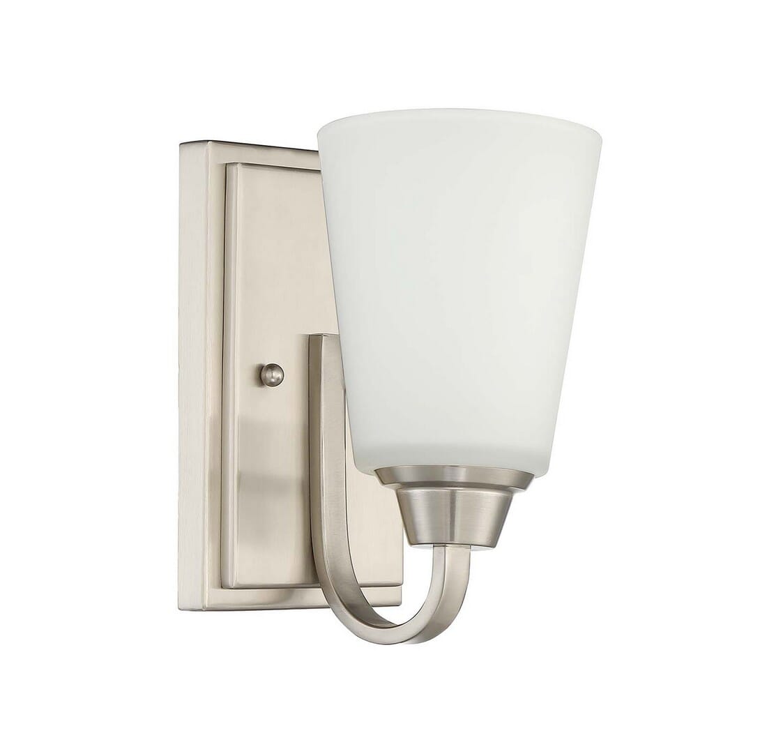 Craftmade Grace Wall Sconce in Brushed Polished Nickel