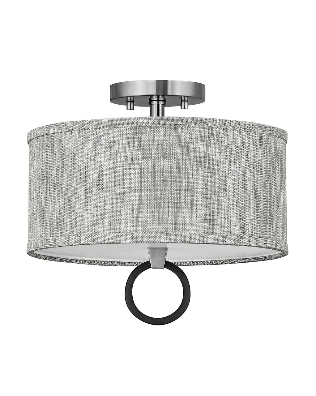 Hinkley Link 2-Light Ceiling Light in Brushed Nickel