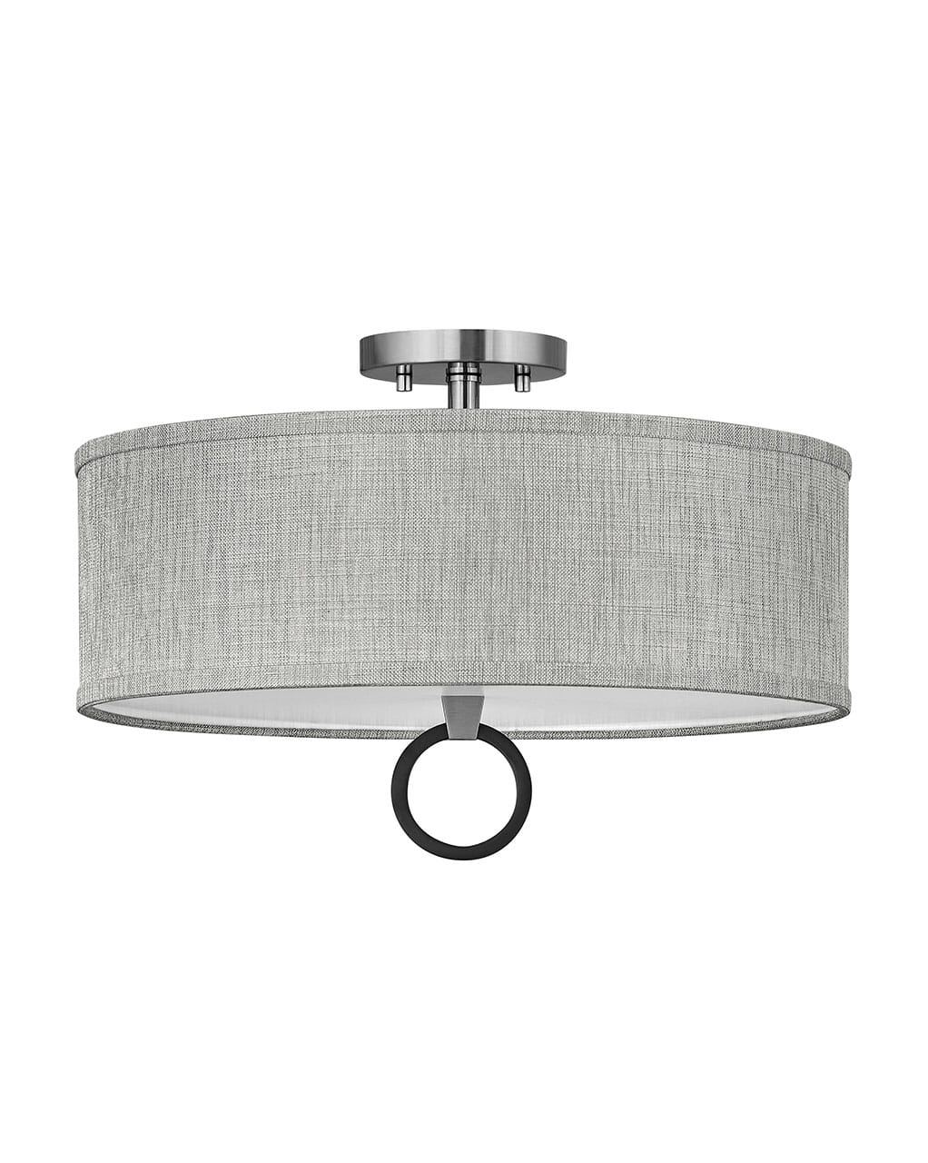 Hinkley Link 3-Light Ceiling Light in Brushed Nickel