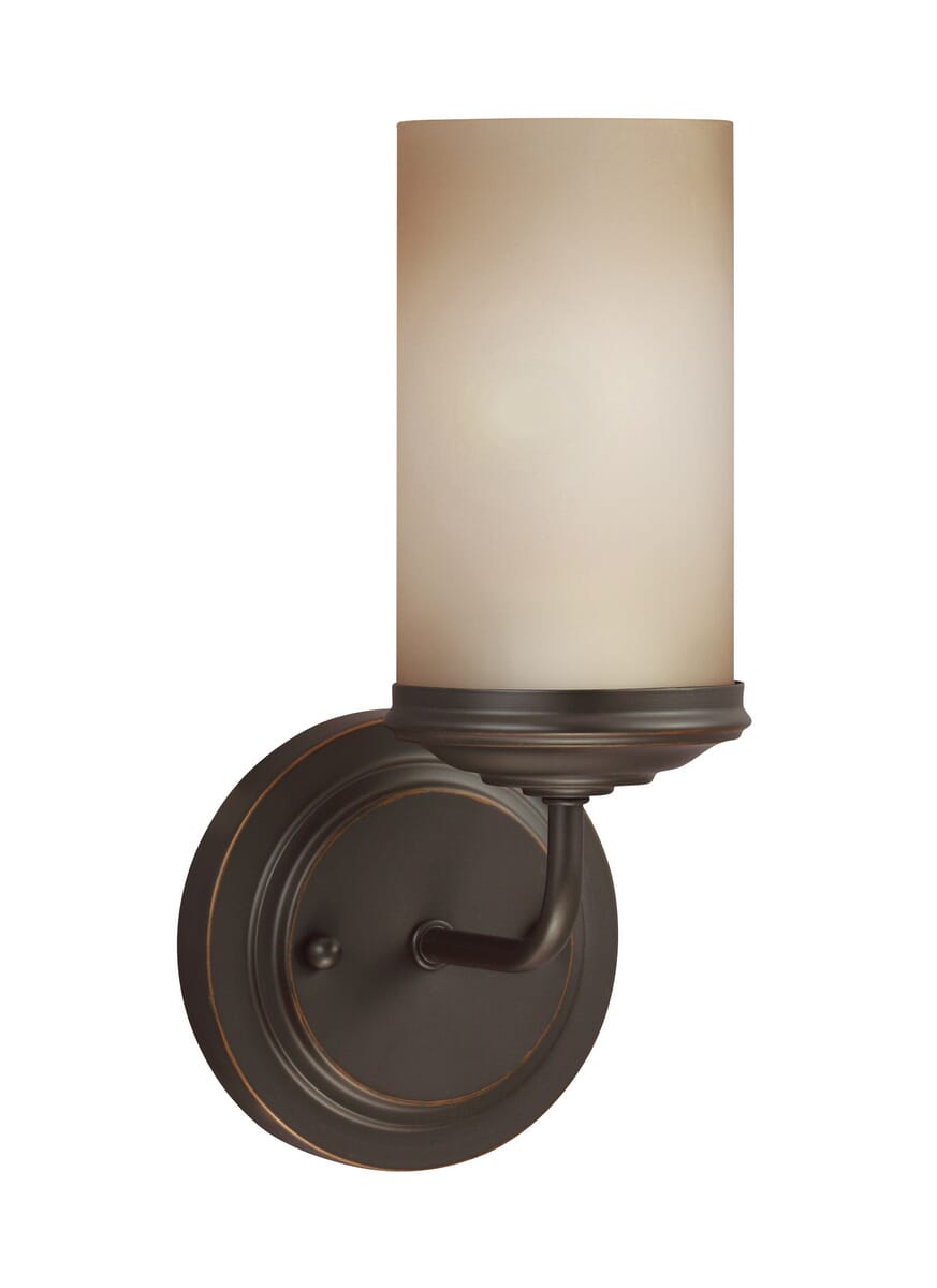 Sea Gull Sfera 5" Bathroom Vanity Light in Autumn Bronze