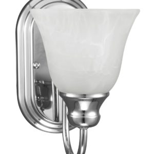 Sea Gull Windgate 9" Wall Sconce in Chrome