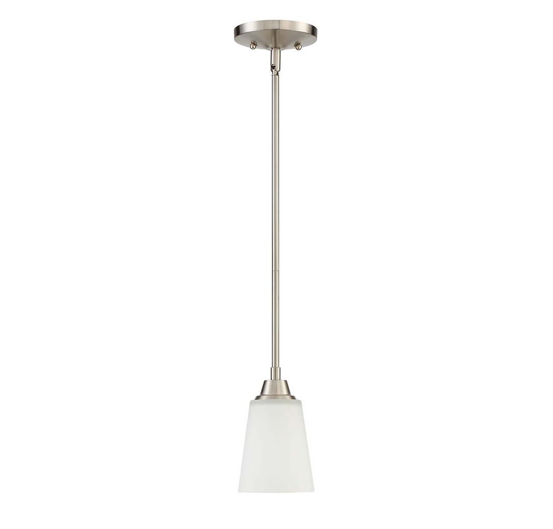 Craftmade Grace Mini Pendant in Brushed Polished Nickel