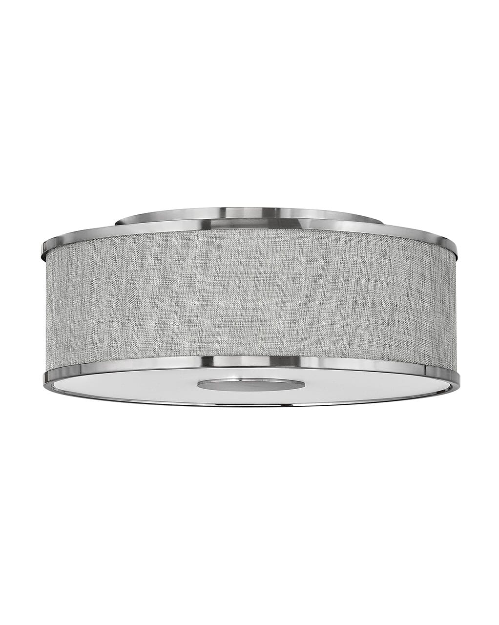 Hinkley Halo 3-Light Ceiling Light in Brushed Nickel