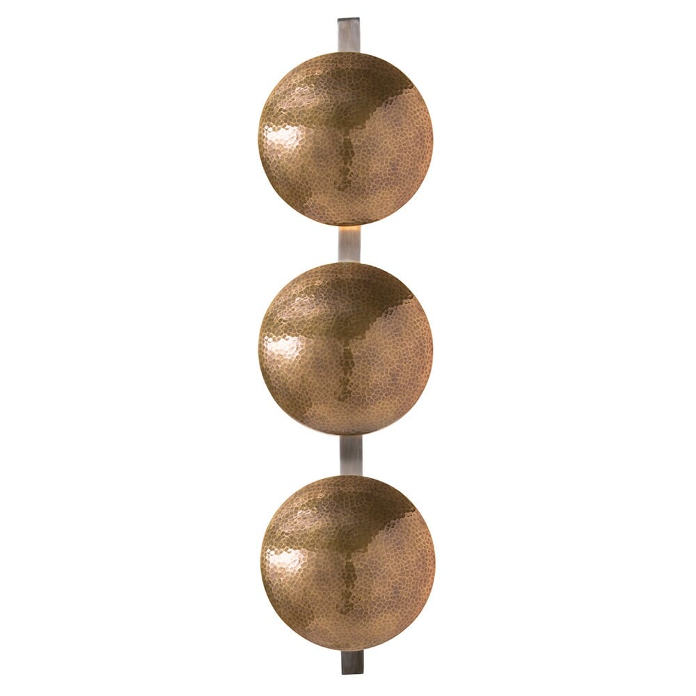 Arteriors Diesel 32" 6-Light Wall Sconce in Antique Brass