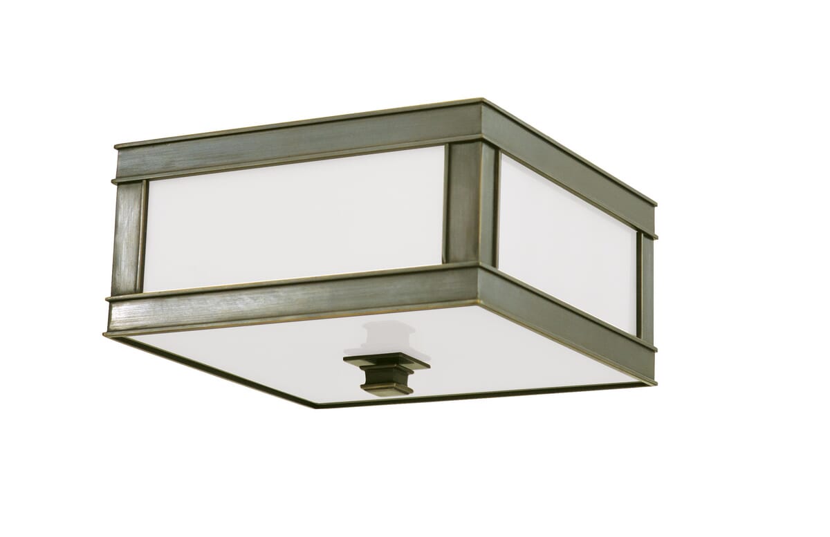 Hudson Valley Preston 10" Ceiling Light in Old Bronze