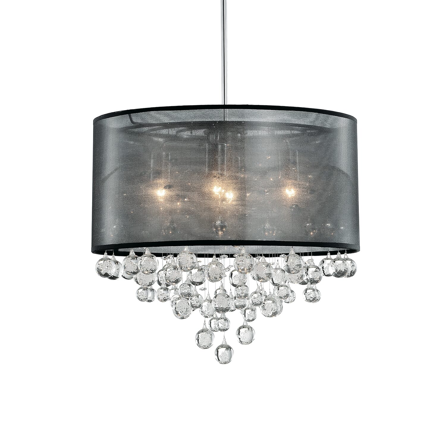 Kuzco Beverly 4-Light Pendant Light in Chrome