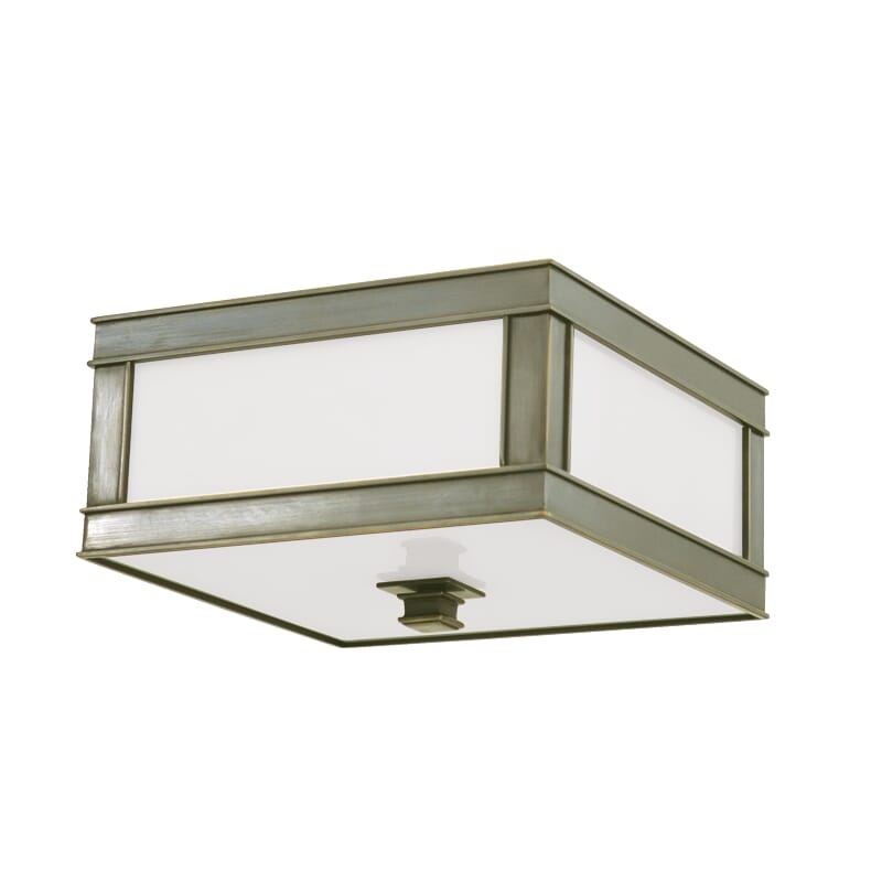 Hudson Valley Preston 3-Light 16" Ceiling Light in Historical Nickel