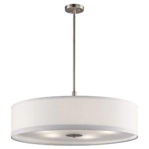 Kichler Signature 5-Light Pendant in Brushed Nickel