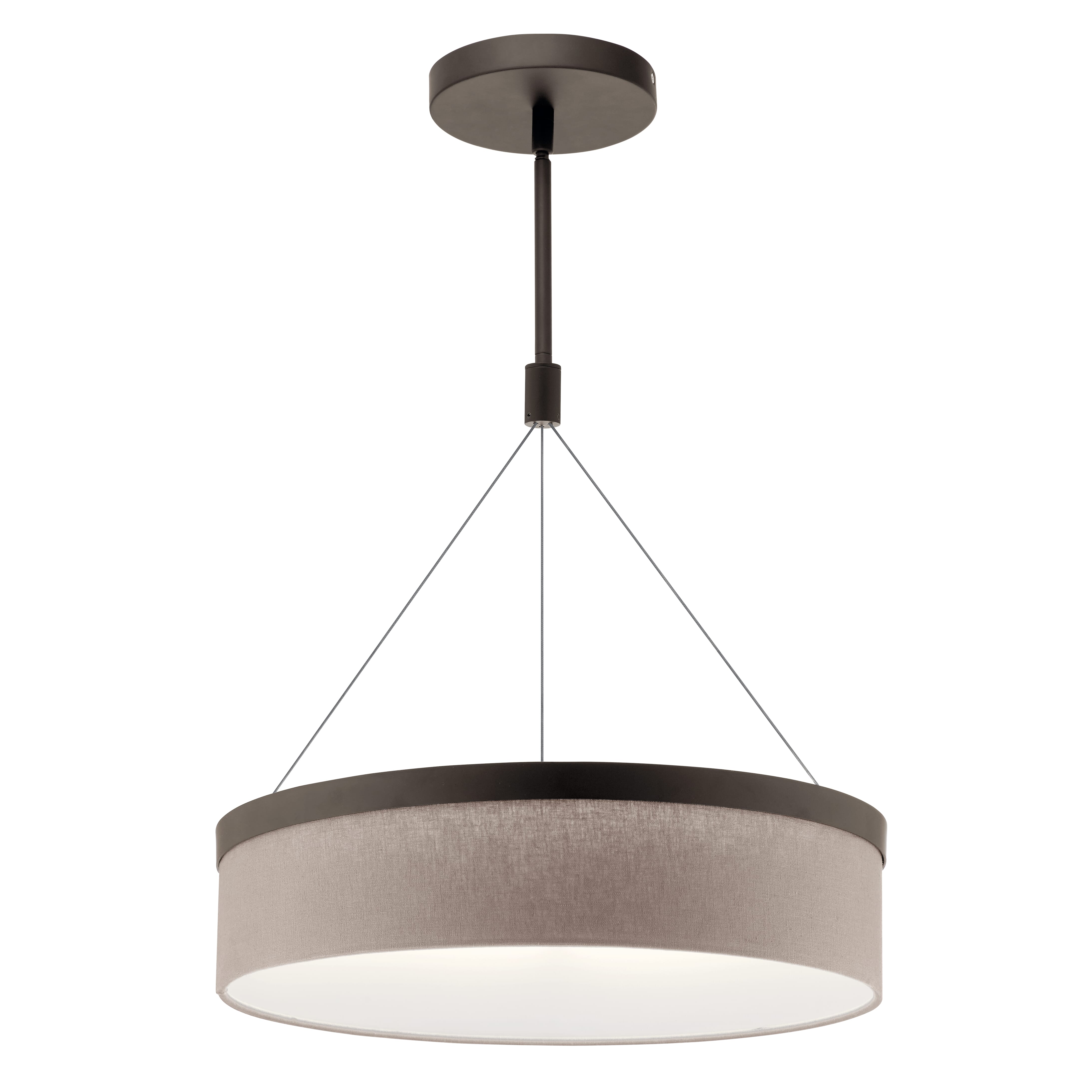 Kichler Mercel 1-Light LED Pendant in Olde Bronze