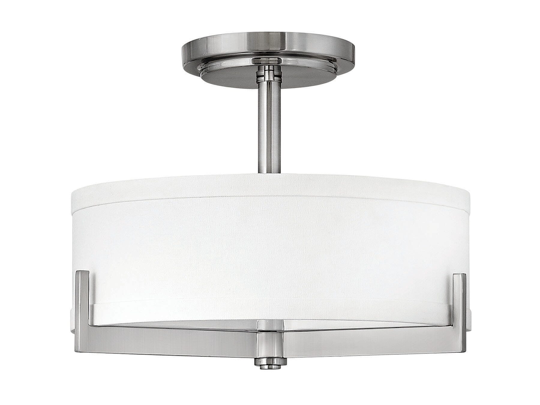 Hinkley Hayes 3-Light Ceiling Light in Brushed Nickel