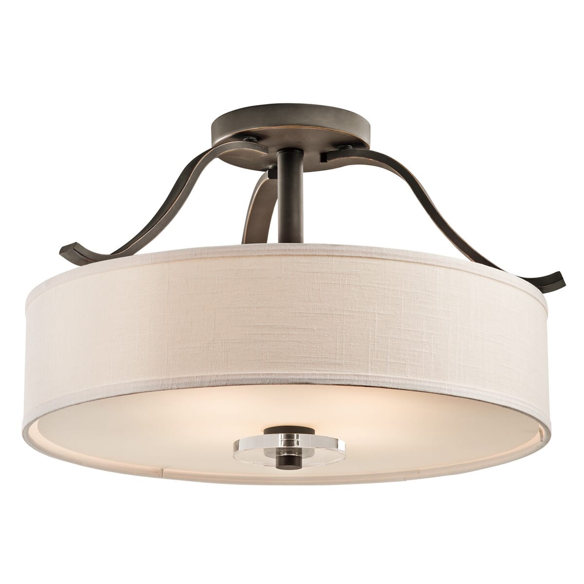 Kichler Leighton 4-Light Semi-Flush in Olde Bronze