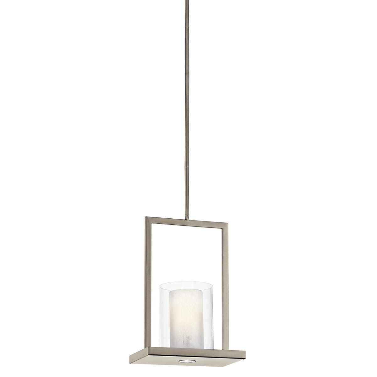 Kichler Triad 1-Light 7.75" Pendant in Classic Pewter