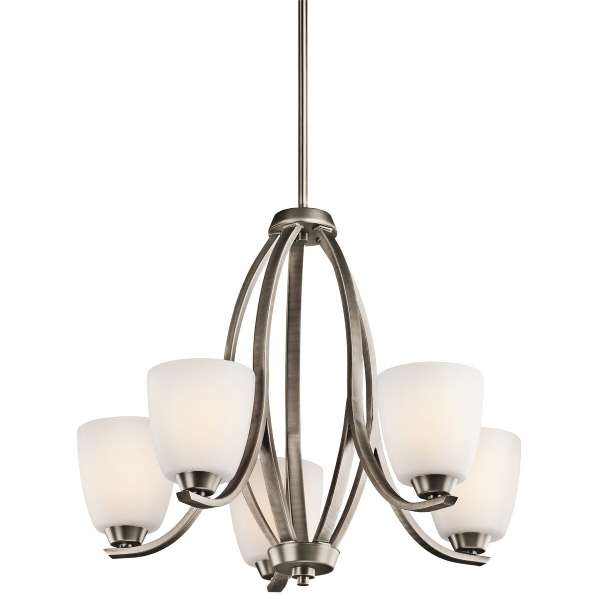 Kichler Granby 5-Light Chandelier in Brushed Pewter