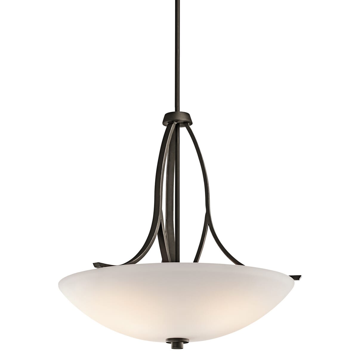 Kichler Granby 3-Light Inverted Pendant in Olde Bronze