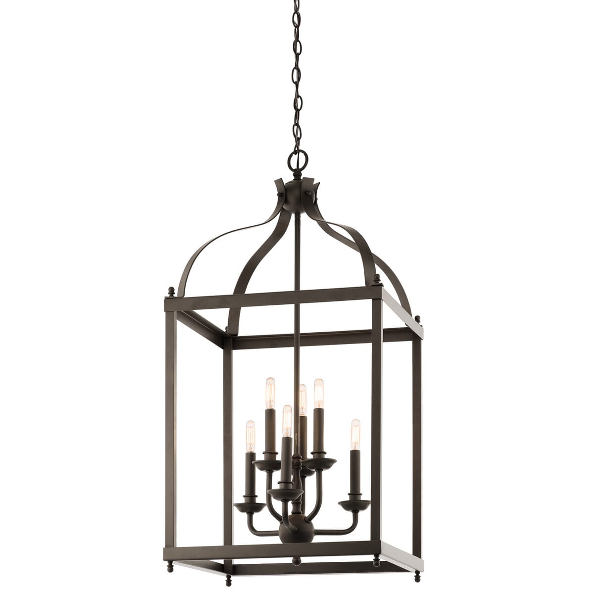 Kichler Larkin 6-Light Foyer Pendant in Olde Bronze