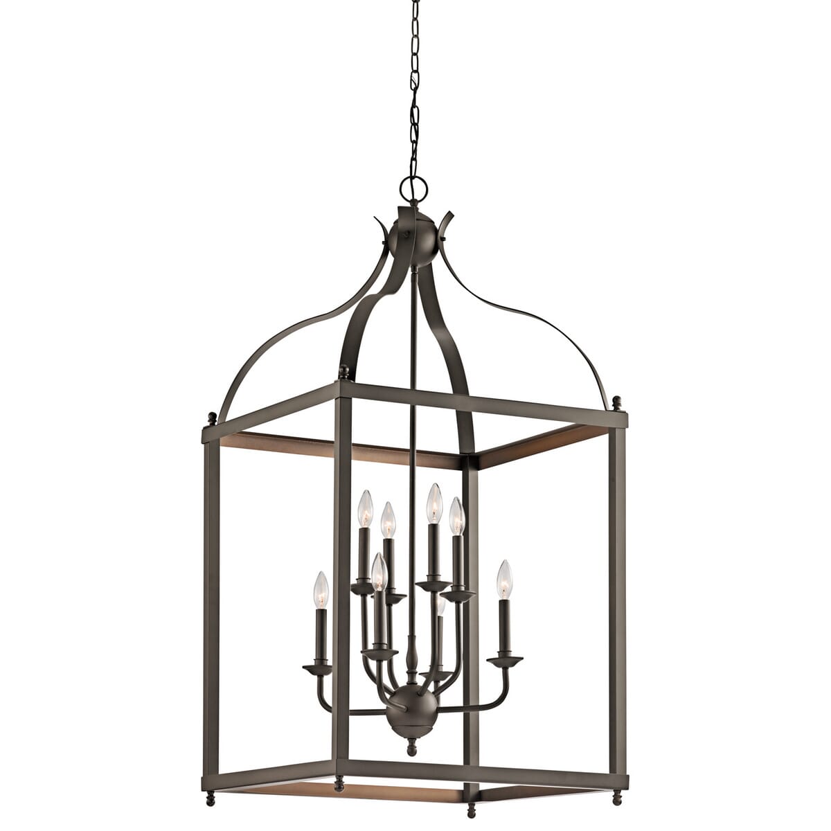 Kichler Larkin 8-Light Chandelier in Olde Bronze